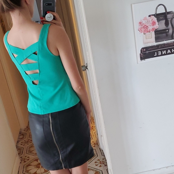 Necessary objects Braided-back Top - Picture 5 of 6